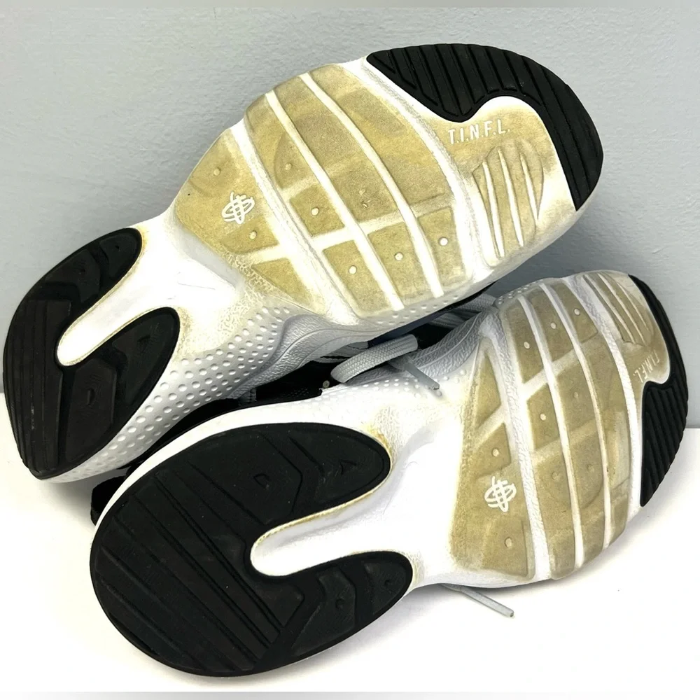 Nike Kids Sneakers Black‎ White Pink-Size:2.5Y